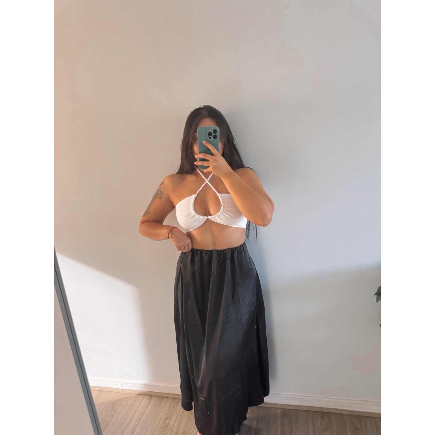 MAXI FALDA SATÍN