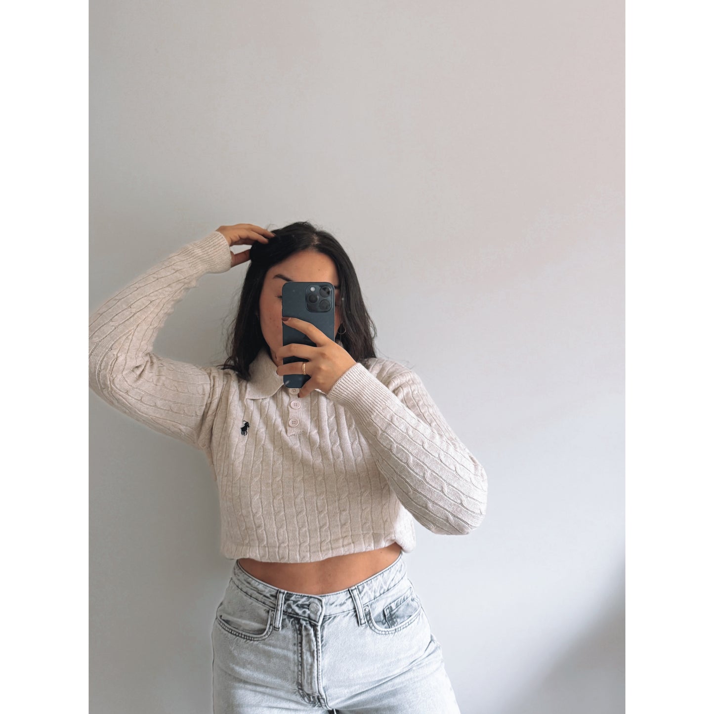 SWEATER DUPE POLO CUELLO