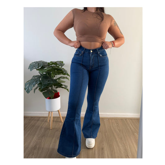 JEANS FLARE LINEAL