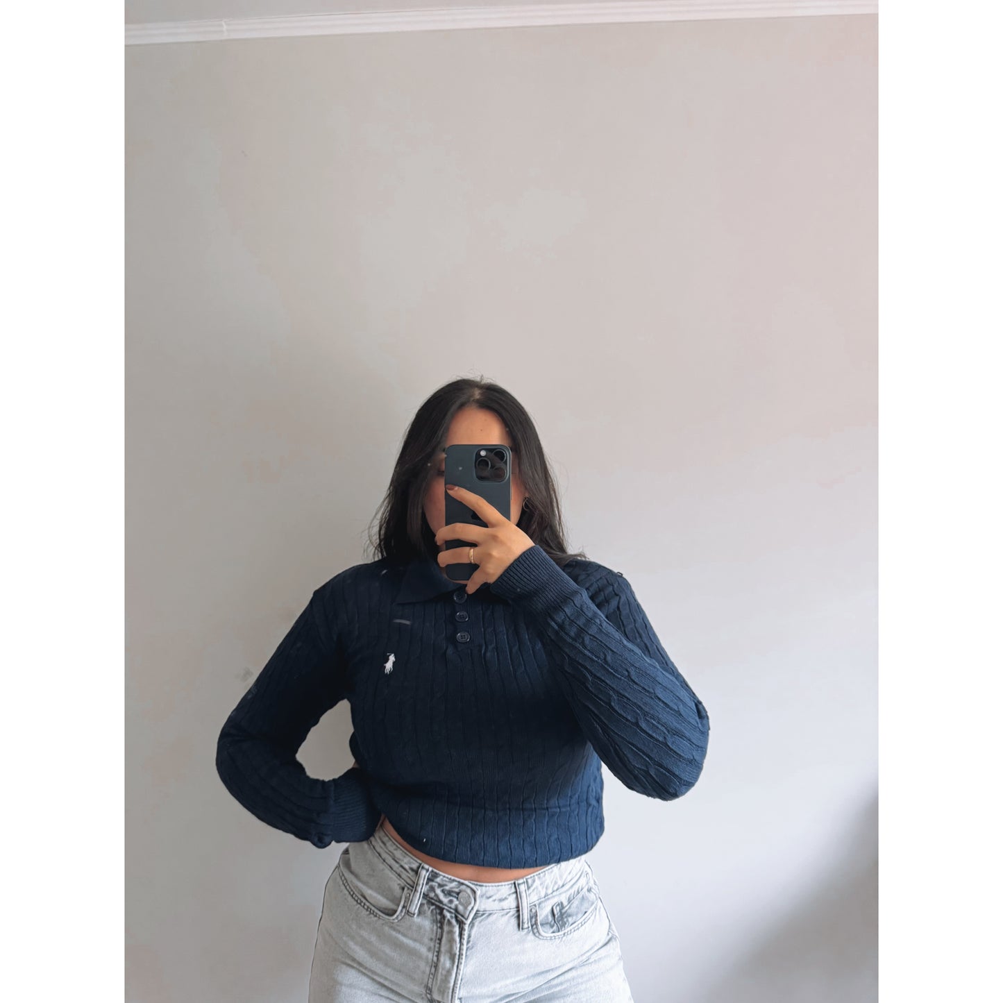 SWEATER DUPE POLO CUELLO