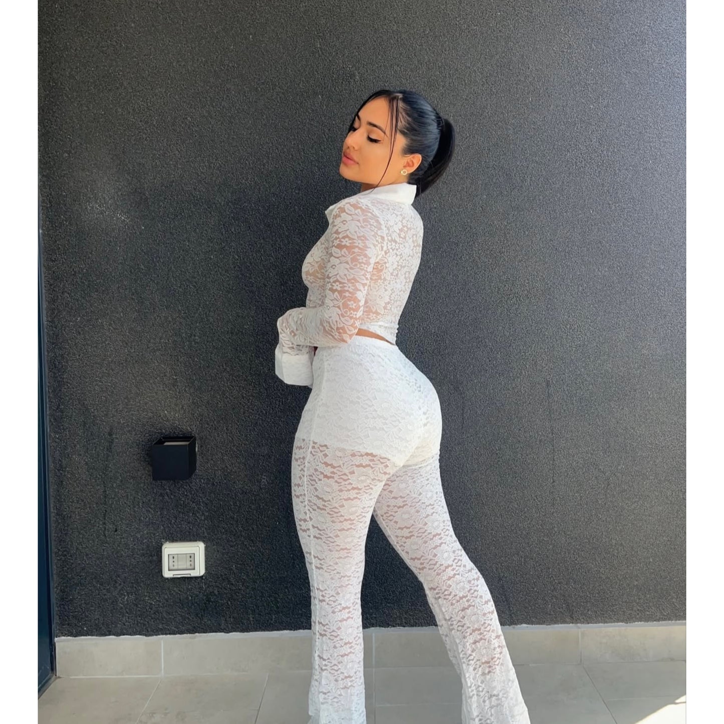 CONJUNTO ENCAJE MOD PANTALON