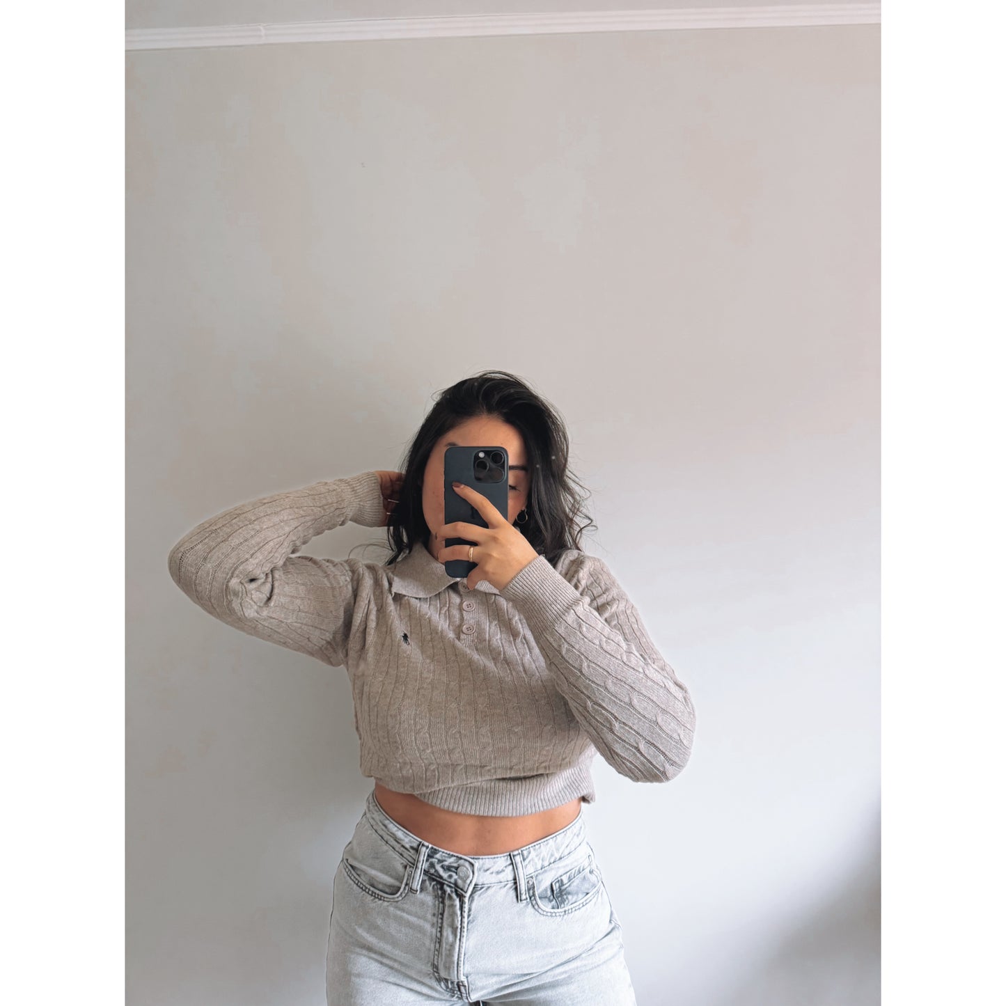 SWEATER DUPE POLO CUELLO