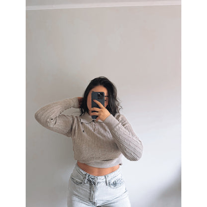 SWEATER DUPE POLO CUELLO