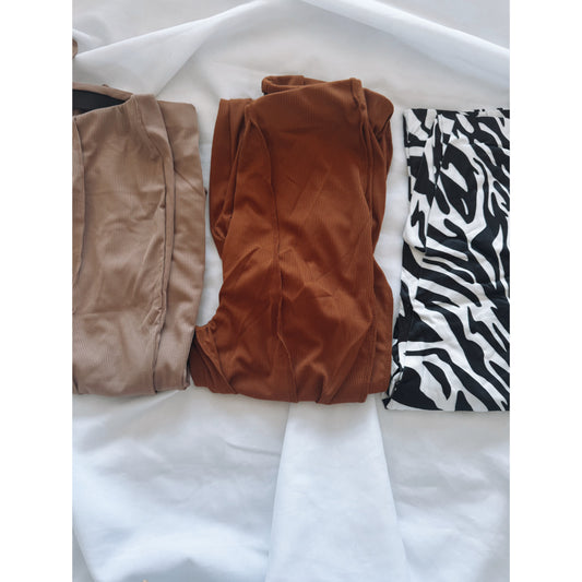 PACK 3 CALZAS FLARES