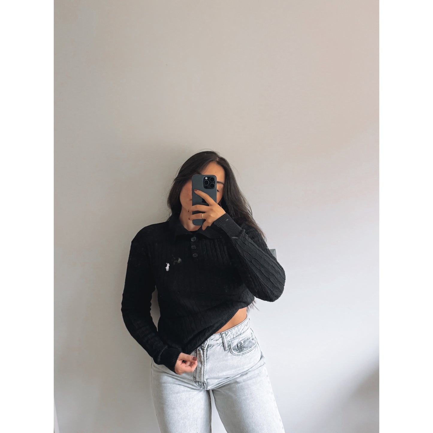 SWEATER DUPE POLO CUELLO