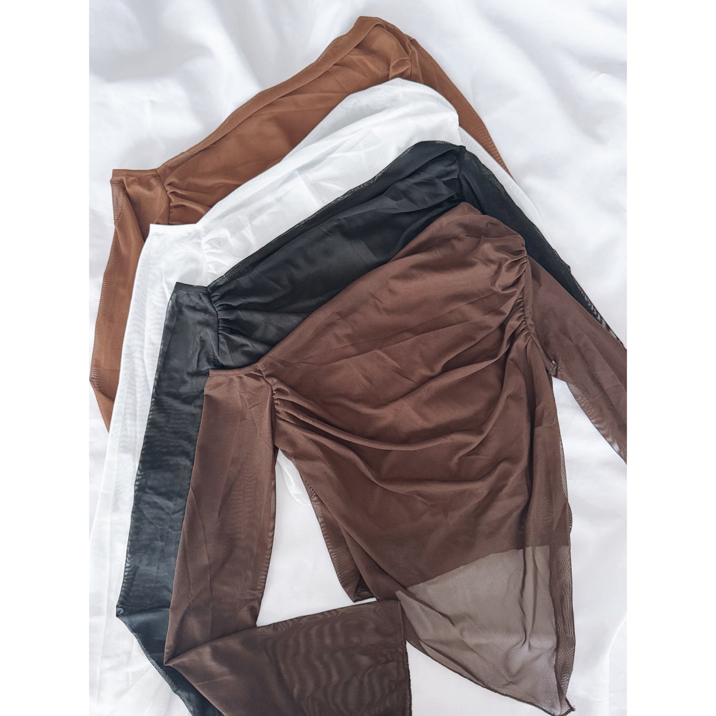 POLERA ASIMETRICA TRANSPARENCIA