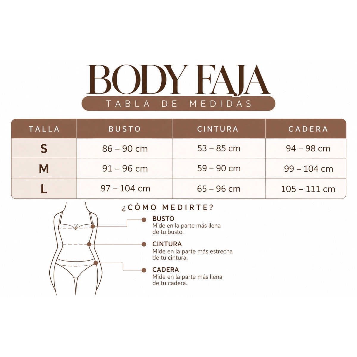 BODY FAJA ALTA COMPRESIÓN