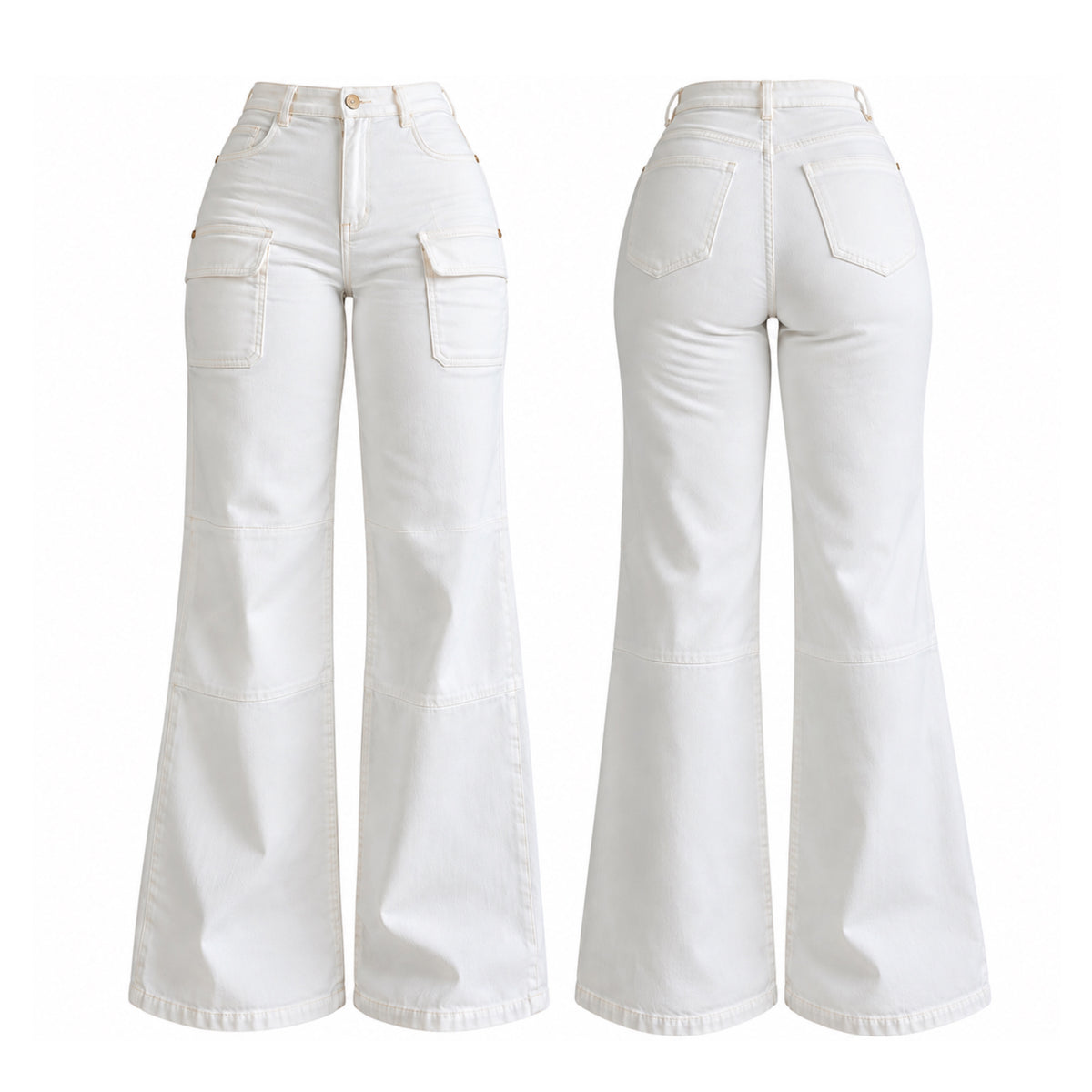 JEANS WIDE LEG BLANCO MB7014-4