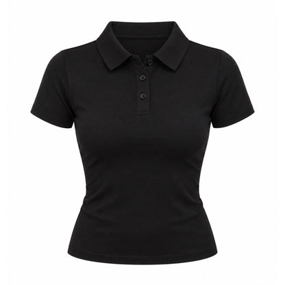 POLERA CUELLO BOTONES