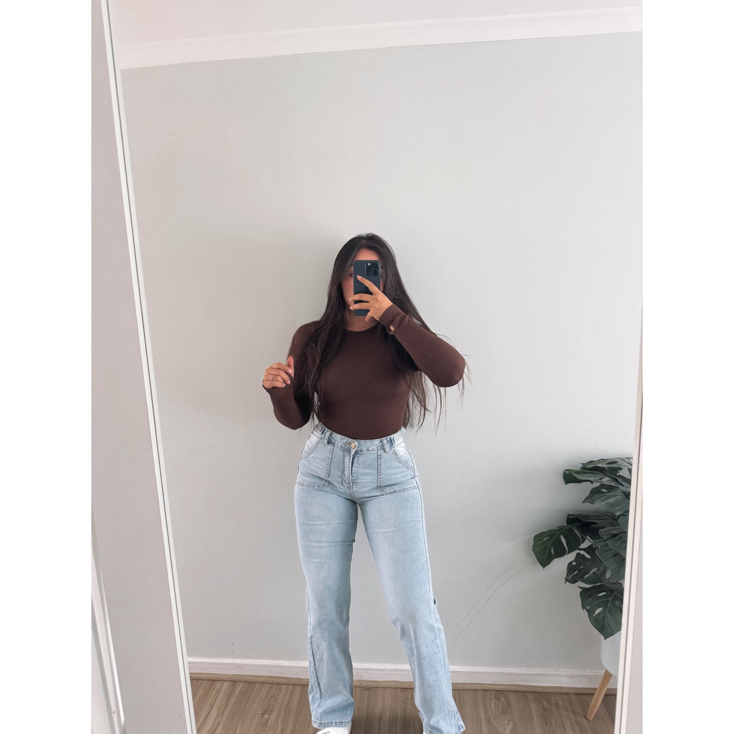 JEANS WIDE LEG AJUSTABLE