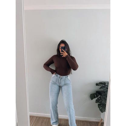 JEANS WIDE LEG AJUSTABLE